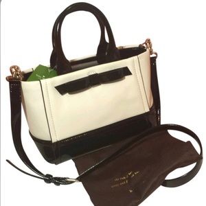 Kate Spade Black White Crossbody